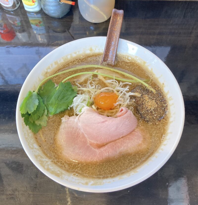 池田 「麺屋 友来」 究極の泥煮干し醤油SOBA